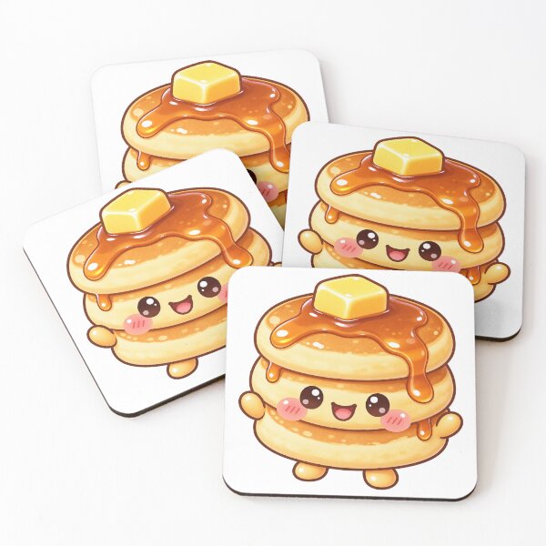 Item preview, Kawaii Pancake Stack with Syrup designed and sold by Krys-Designs.