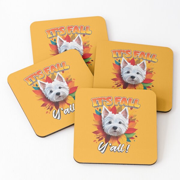 Item preview, It's Fall Y'all! designed and sold by WestieMDR.