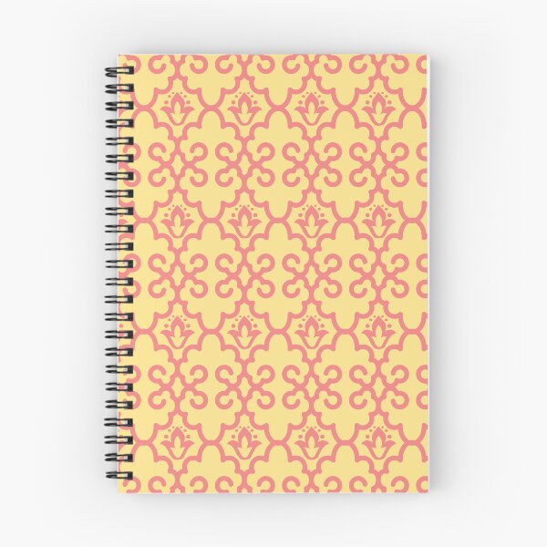 Item preview, Yellow Pink Damask Vintage Seamless Pattern designed and sold by prapapon.