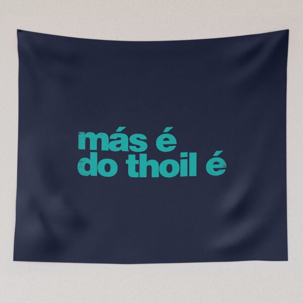 Item preview, Más é do thoil é - If it is your will, please as Gaeilge - Green designed and sold by unrealindeed.