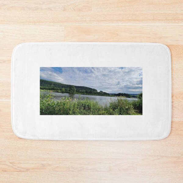 Item preview, Peaceful Lake and Nature Landscape designed and sold by EmberEchoArt.