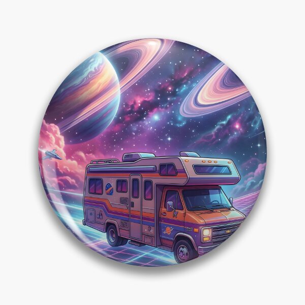 Item preview, Retro Cosmic Road Trip Through the Galaxy designed and sold by Herodestroyer.