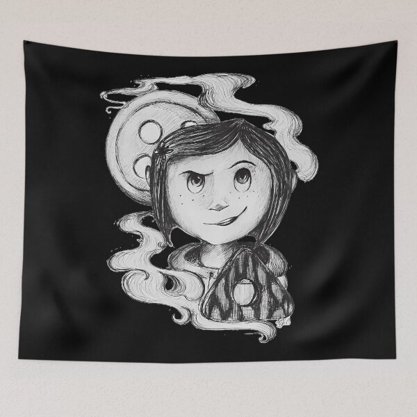 Item preview, Film Halloween Movies Vintage Coraline designed and sold by RiosRickets.
