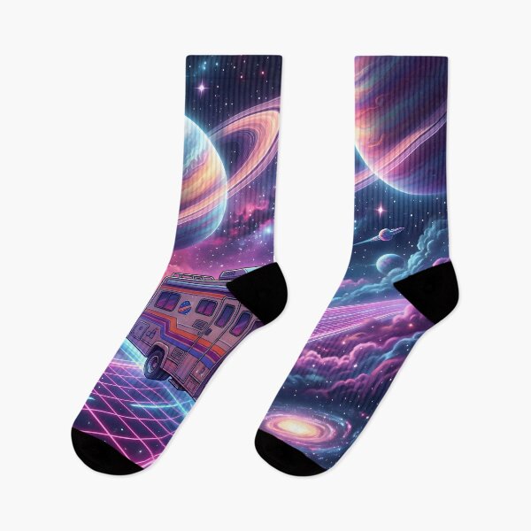 Item preview, Retro Cosmic Road Trip Through the Galaxy designed and sold by Herodestroyer.