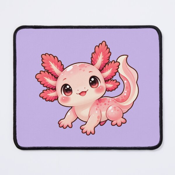 Item preview, Cute Kawaii Pink Axolotl designed and sold by Krys-Designs.
