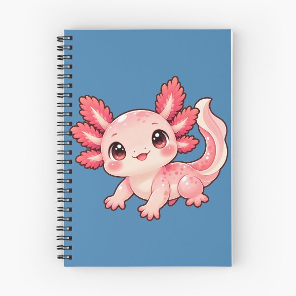 Item preview, Cute Kawaii Pink Axolotl designed and sold by Krys-Designs.
