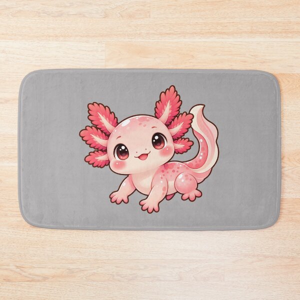Item preview, Cute Kawaii Pink Axolotl designed and sold by Krys-Designs.