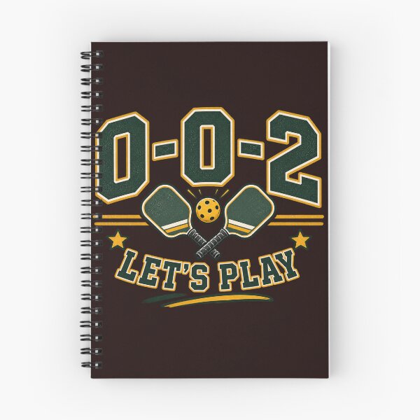 Item preview, 0-0-2 Let's Play Pickleball Funny Vintage Pickleball Serve Score designed and sold by zhivago1980.