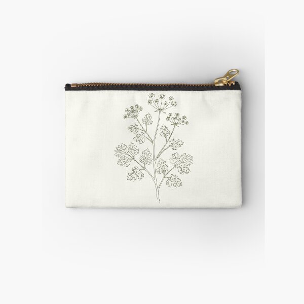 Item preview, Vintage coriander botanical print – Cilantro kitchen wall art designed and sold by CroesCreations.