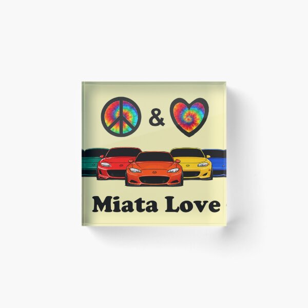 Item preview, Flower Power Miatas designed and sold by MyYata.