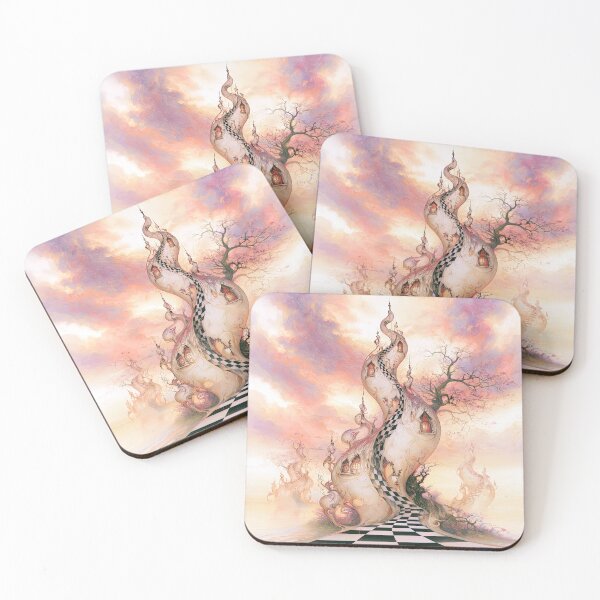Item preview, Spiral Spires of the Pastel Sunset designed and sold by bloorose.