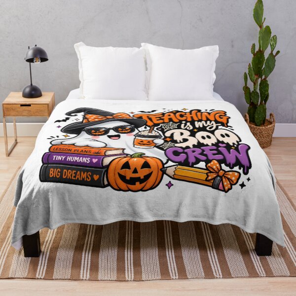 Item preview, Teaching Is My Boo Crew – Cute Halloween Ghost Teacher Design designed and sold by Gallery-yuuna .