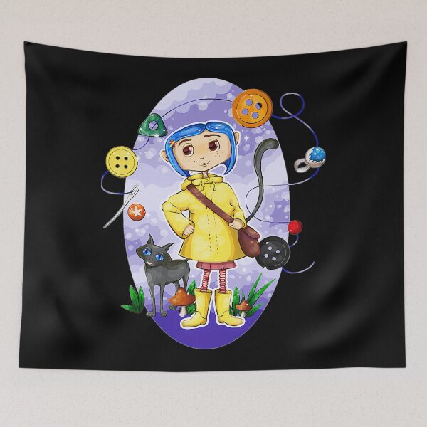 Item preview, Film Vintage Halloween Coraline Movies designed and sold by RiosRickets.