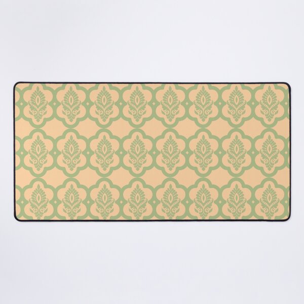 Item preview, Vintage Sage Green Damask Seamless Pattern designed and sold by prapapon.