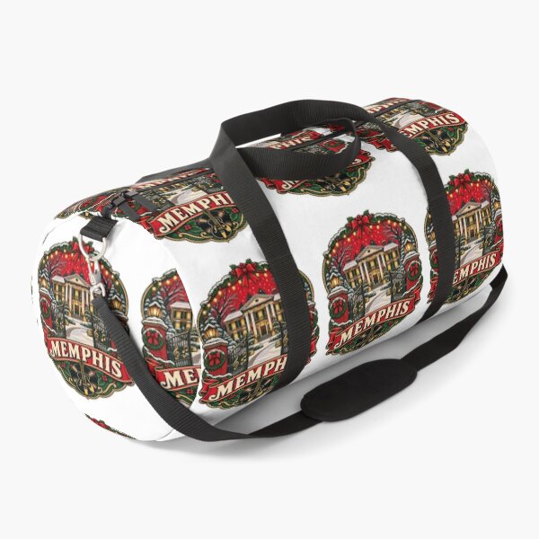 Item preview, Memphis Christmas Graceland Retro Holiday Badge – Vintage Elvis Tennessee designed and sold by Globalcitytees.