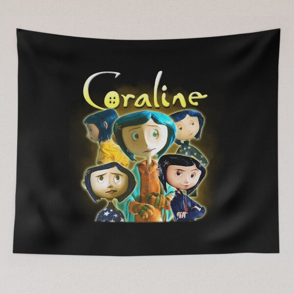 Item preview, Film Movies Vintage Coraline Halloween designed and sold by RiosRickets.