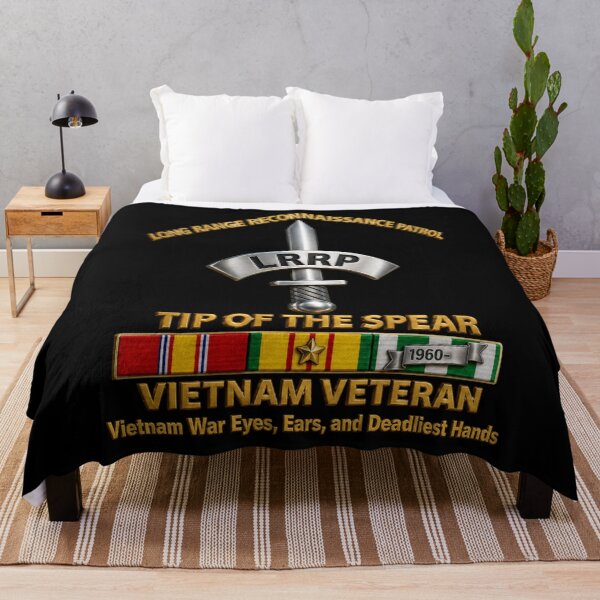 Item preview, LRRP - Tip of the Spear - Vietnam Vet w SVC - Vietnam War Eyes, Ears, and Deadliest Hands designed and sold by Military Insignia Products.