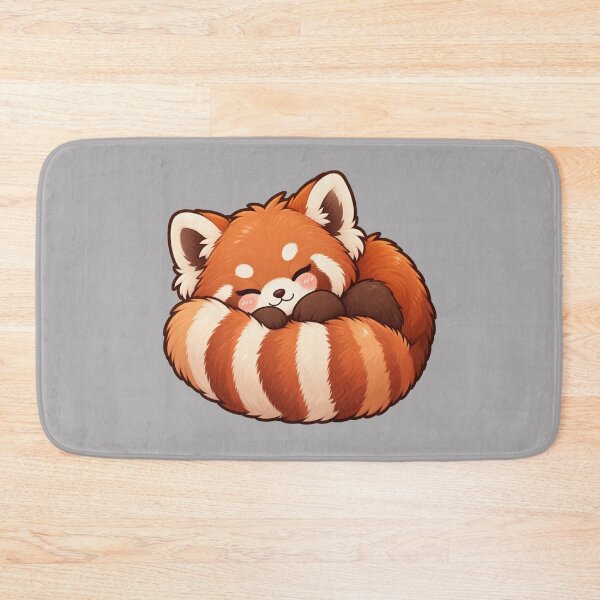 Item preview, Sleepy Kawaii Red Panda designed and sold by Krys-Designs.