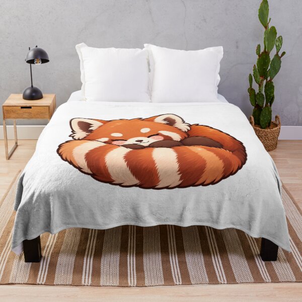 Item preview, Sleepy Kawaii Red Panda designed and sold by Krys-Designs.