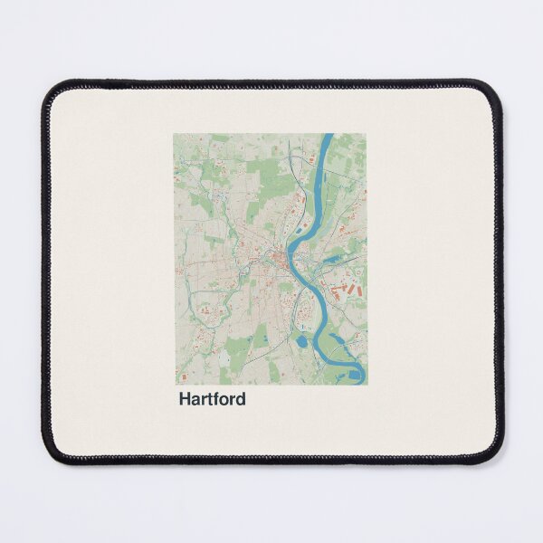 Item preview, Hartford Minimalistic Map Art designed and sold by MapsNerd.