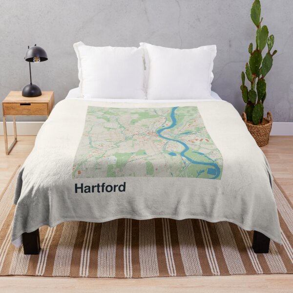 Item preview, Hartford Minimalistic Map Art designed and sold by MapsNerd.