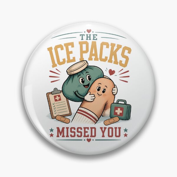 Item preview,  The Ice Packs Missed Your Knee designed and sold by AleksandraJac05.
