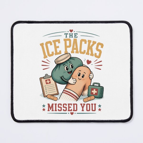 Item preview,  The Ice Packs Missed Your Knee designed and sold by AleksandraJac05.