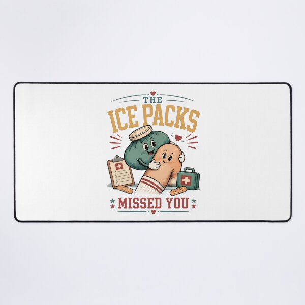 Item preview, The Ice Packs Missed Your Knee designed and sold by AleksandraJac05.