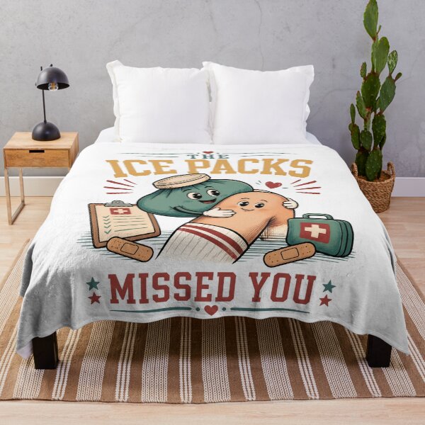 Item preview, The Ice Packs Missed Your Knee designed and sold by AleksandraJac05.