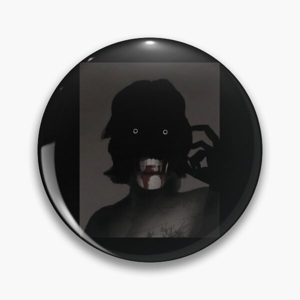 Item preview, Creepy Horror Face with Blood designed and sold by J-Mindful.