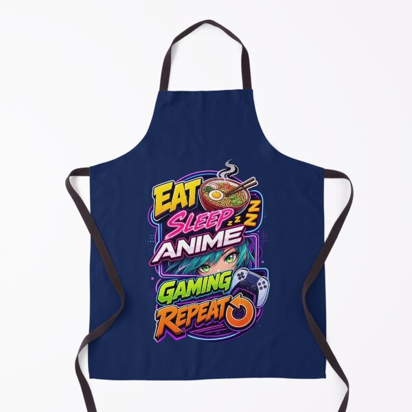 Item preview, Eat Sleep Anime Gaming Repeat designed and sold by fomafamilyy.