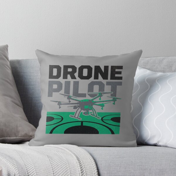 Item preview, Drone Pilot Hexacopter Helipad Landing Pad Distressed Graphic designed and sold by KiwiRider.