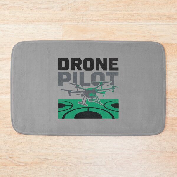 Item preview, Drone Pilot Hexacopter Helipad Landing Pad Distressed Graphic designed and sold by KiwiRider.