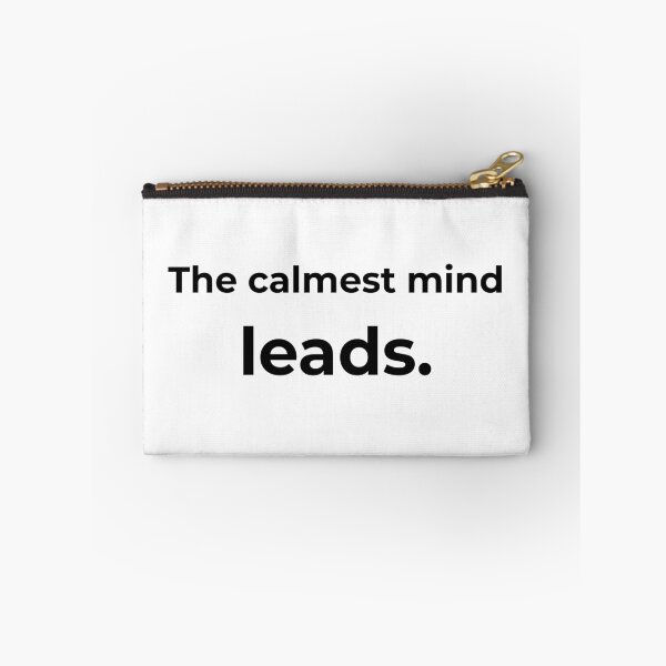 Item preview, The calmest mind leads. designed and sold by MPSTUDIOPL.