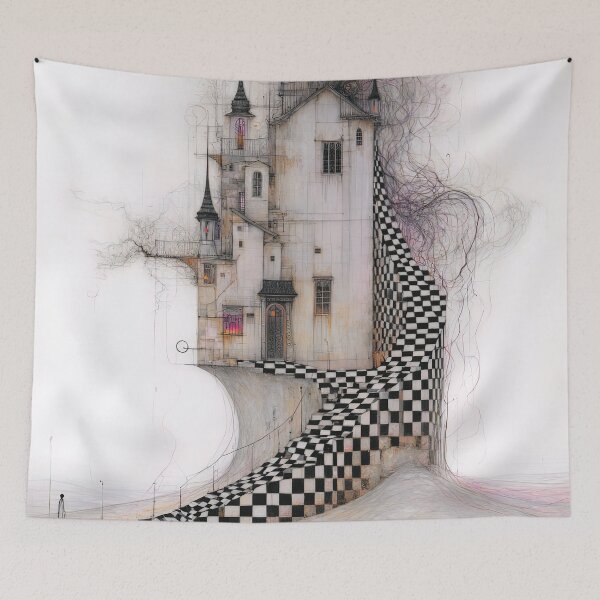 Item preview, Stairway to the Gothic Mirage designed and sold by bloorose.