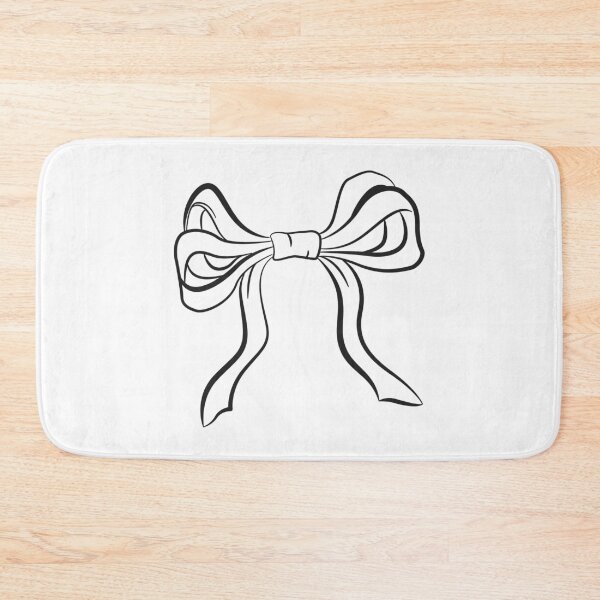 Item preview, Elegant coquette Bow Ribbon Line Art Illustration, Hand Drawn Outline designed and sold by CHERRY--SHOP.