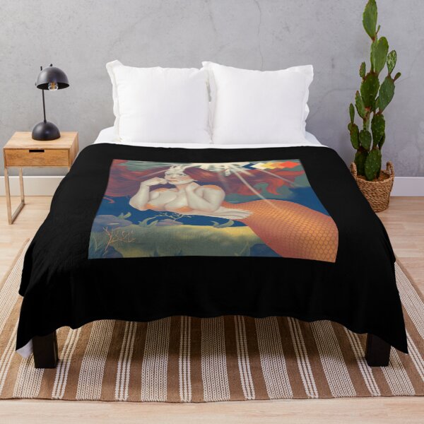 Item preview, Elegant Mermaid Underwater Art designed and sold by J-Mindful.