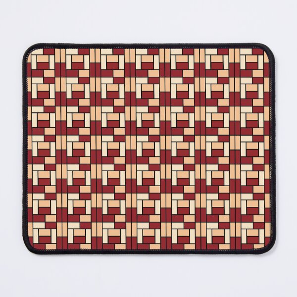Item preview, Red Pixel Art Geometric Seamless Pattern designed and sold by prapapon.