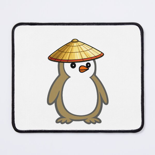 Item preview, Pippo Penguin with Japanese Kasa – Cute Cartoon Penguin Character designed and sold by Pippo-Penguin.