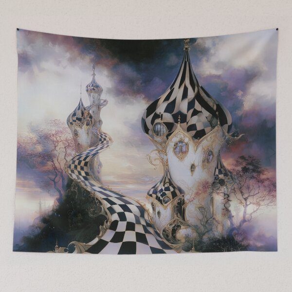 Item preview, Palace of the Checkered Domes designed and sold by bloorose.