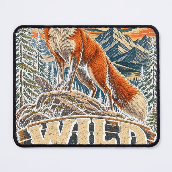 Item preview, Wild at Heart – Vintage Fox Wilderness National Park designed and sold by Ciuline.