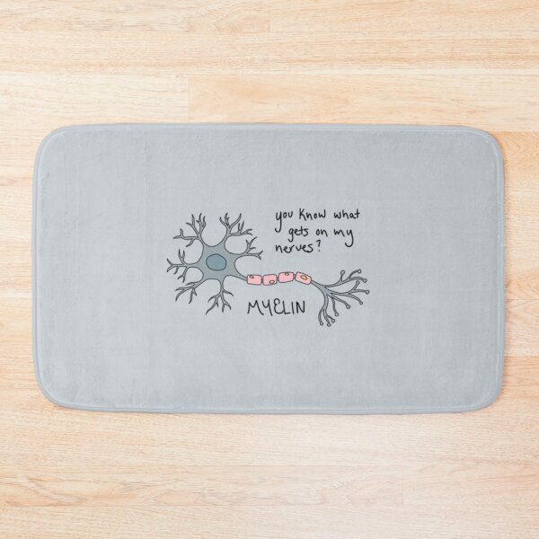 Item preview, You know what gets on my nerves myelin pun    designed and sold by Nathan-Store.