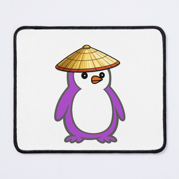 Item preview, Pippo Penguin with Japanese Kasa – Cute Cartoon Penguin Character designed and sold by Pippo-Penguin.
