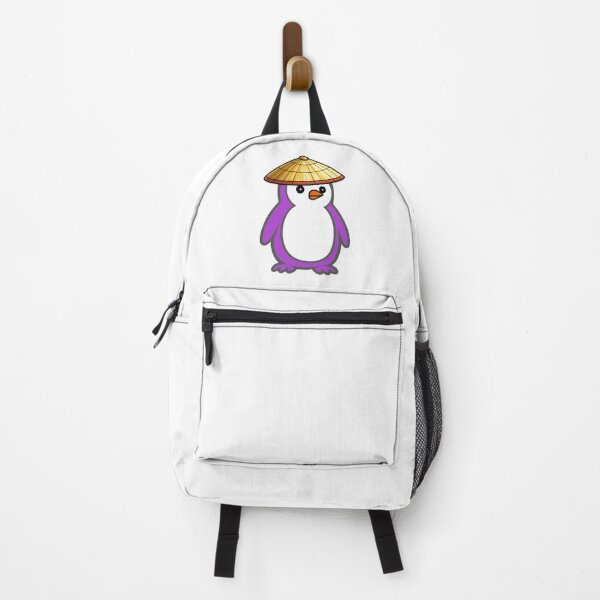 Item preview, Pippo Penguin with Japanese Kasa – Cute Cartoon Penguin Character designed and sold by Pippo-Penguin.