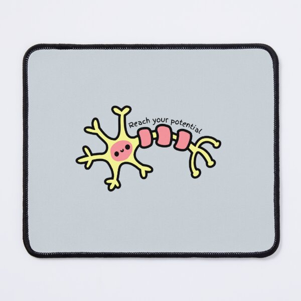 Item preview, Reach your potential - Cute Neuron - Psychology Design designed and sold by Nathan-Store.