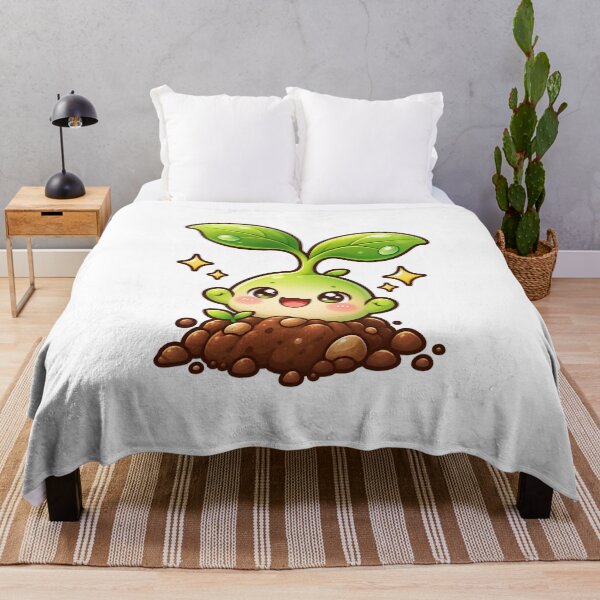 Aperçu de l'œuvre Petit germe kawaii créée et vendue par Krys-Designs.