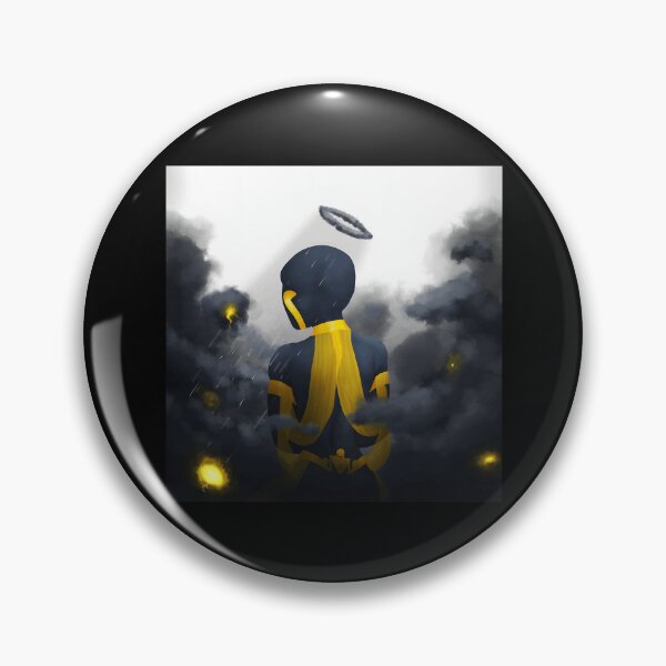 Item preview, Mysterious Figure with Halo and Lightning designed and sold by J-Mindful.