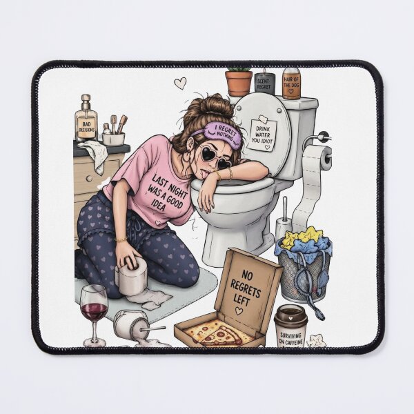 Item preview, Funny Hangover Girl After Party designed and sold by Medfel.