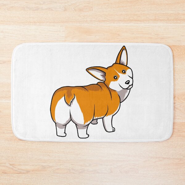 Item preview, Cute Corgi Dog Looking Behind designed and sold by Jaudaux Designs.