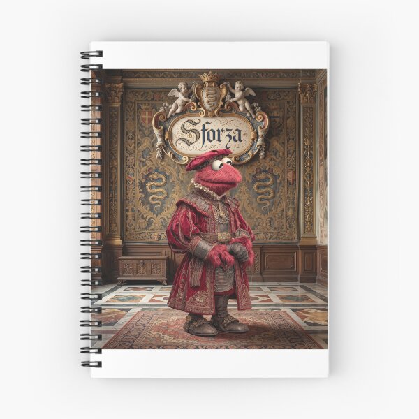 Item preview, Sforza Duke Italian Renaissance Felt Puppet Noble designed and sold by UntoldJukebox.